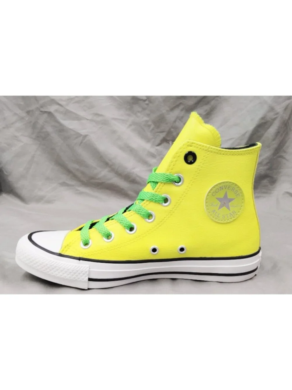 Converse Chuck Taylor All Star Hi 169453C Yellow Synthetic Mens 4 Womens 6